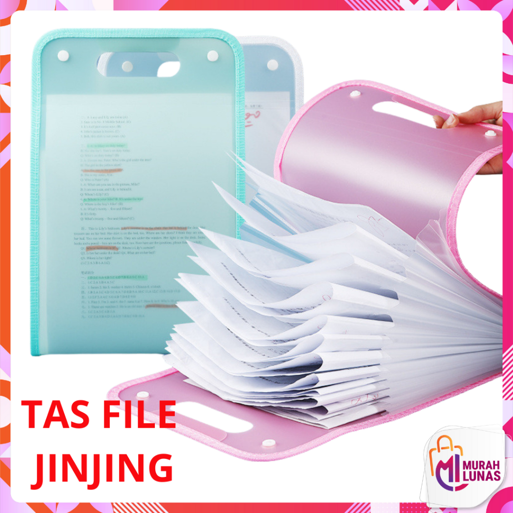 

MUNAS Tas file Handle Warna Transparan Anti Air Multi Layer Folder Tas File 13 Sekat Map Tas Dokumen A4 Folder Map Kerja Document