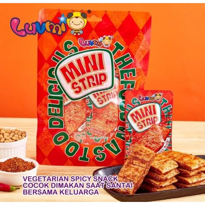 [Latiao-Viral] Luvmi Mini Strip Isi 9 Pcs