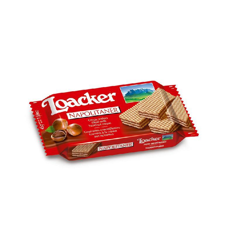 

Classica2106 Wafer Loacker Classic 45Gr Napolitaner Cremkakao 45Gram / 45 Gram Import Made In Italy