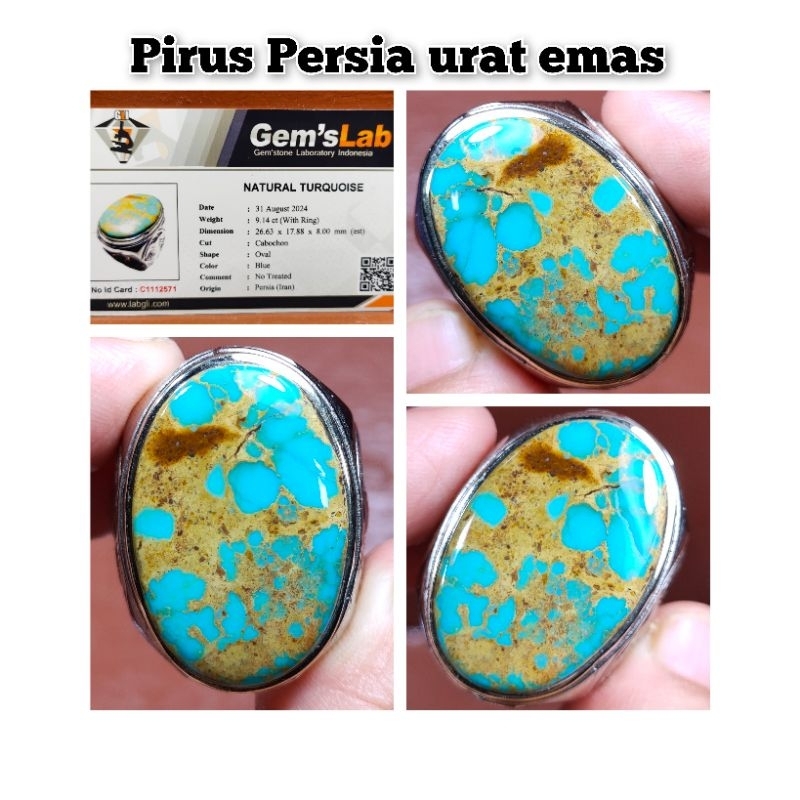 CINCIN PIRUS PERSIA URAT EMAS JUMBO
