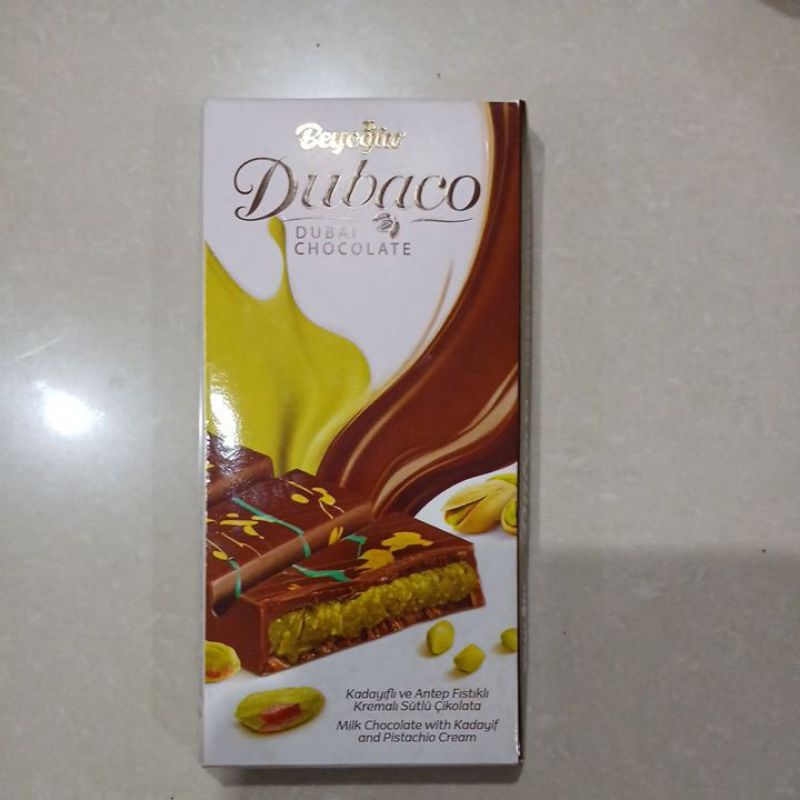 

Dubai Chocolate Dubaco 100 gr