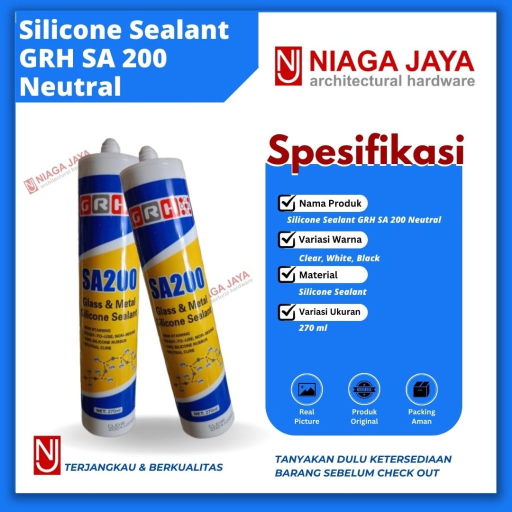Lem Silicon NETRAL Merk : GRH SA 200