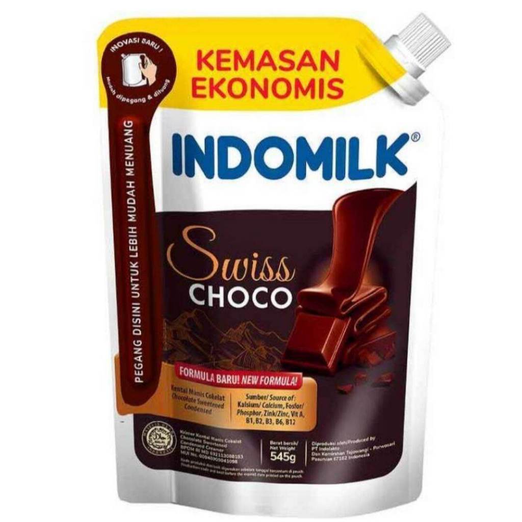 

Indomilk Kental Manis Swiss Choco 545g