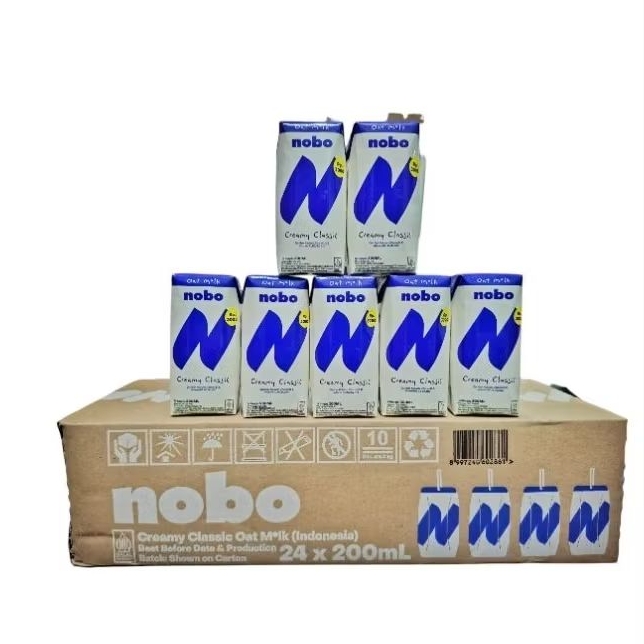 

Susu Nobo Oat Milk Creamy Classic / susu viral