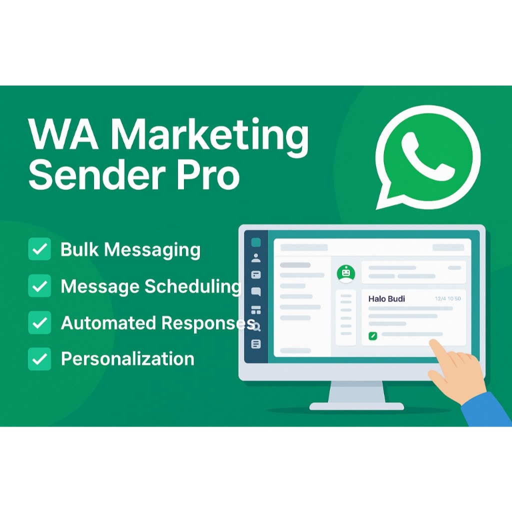 Berlangganan WA Marketing Sender Pro: Solusi WA Bisnis Modern