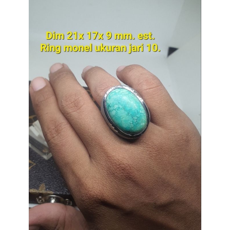 NATURAL BATU PIRUS HIJAU TELUR ASIN MUMBUL