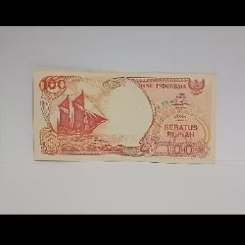 Uang Kertas Lama Kuno Jadul Rp 100 Perahu Pinisi Tahun 1992 Asli Bank Indonesia BISA PILIH NOMOR SER