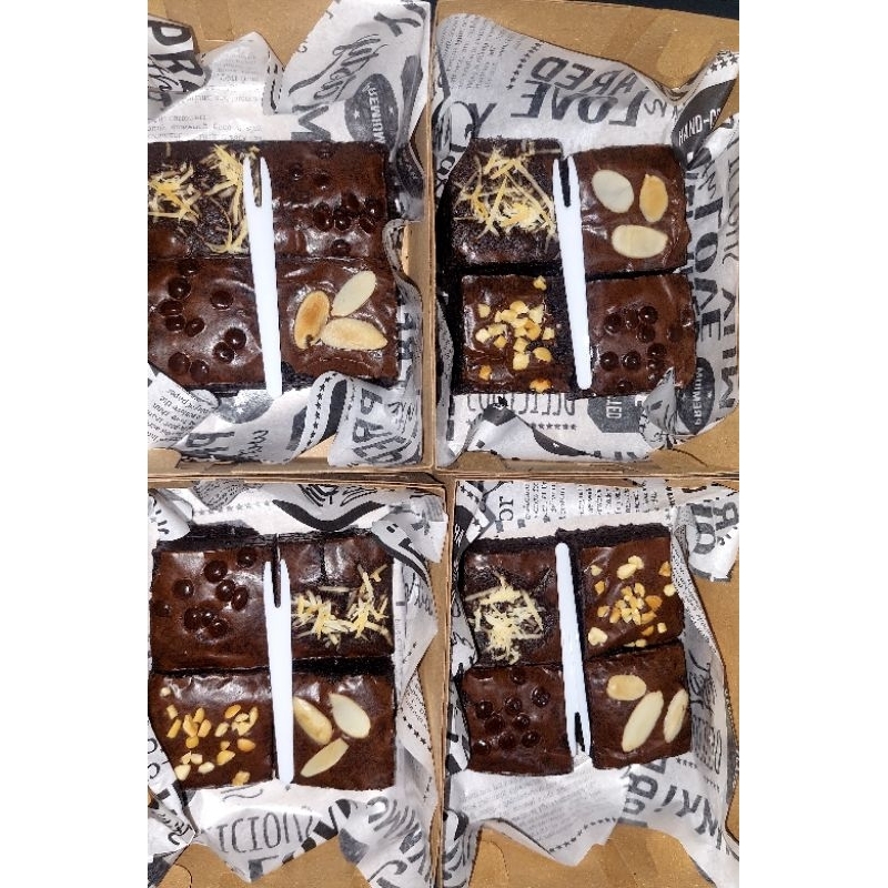 

FUDGY BROWNIES / BROWNIES PANGGANG / BROWNIES SEKAT