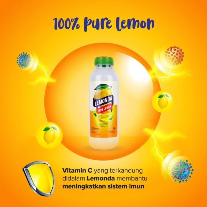 

Lemonda Sari lemon murni 500 ml