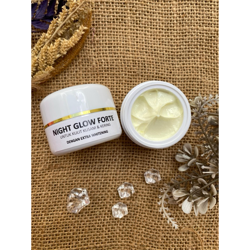 cream malam night glow forte cream