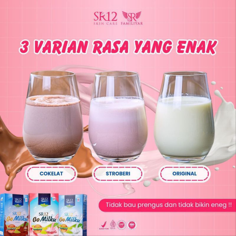 

SR12 Go Milku Cokelat/Susu Etawa Kambing/Susu bernutrisi