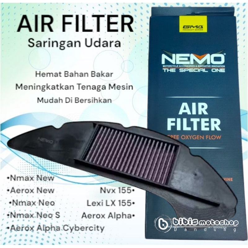 Filter Udara Saringan Udara Nmax New Aerox New Aerox Alpha Nmax Neo Nmax Neo S Nemo