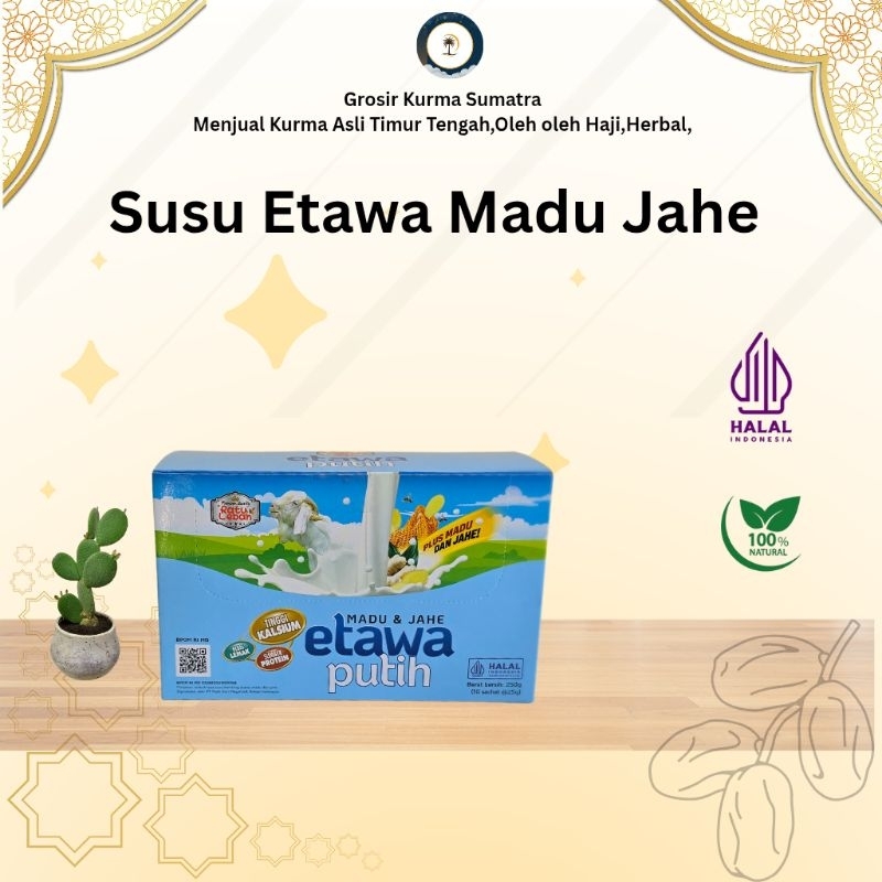 

Susu Etawa Madu Jahe 25gr - Susu Kambing