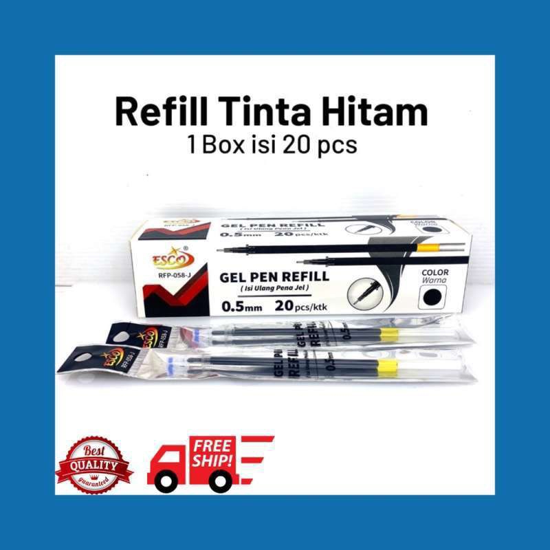 

Refill Pulpen Gel Lancip Esco (20 Pcs)