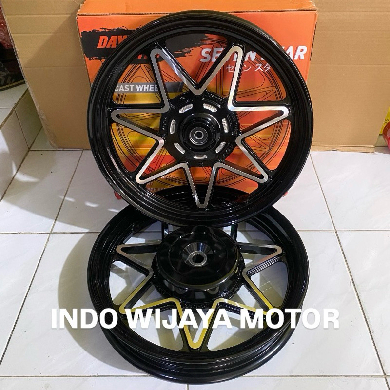 Daytona Seven Star Beat Scoopy Genio Vario 125 150 Pcx 150 CBU VELG DAYTONA SEVEN STAR VARIO 125 150