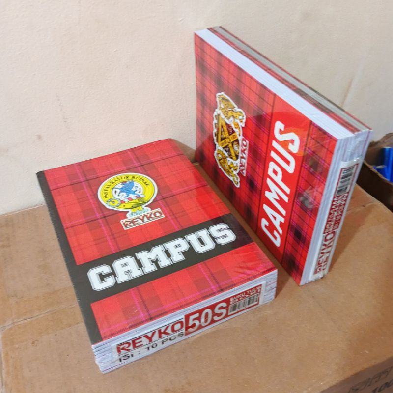 

Ay00! 1 Pak Buku Tulis Campus 36,50,Isi 10 Buku