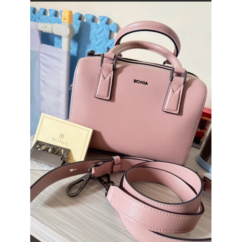 Bonia Bag tas bonia pink ORIGINAL PRELOVED