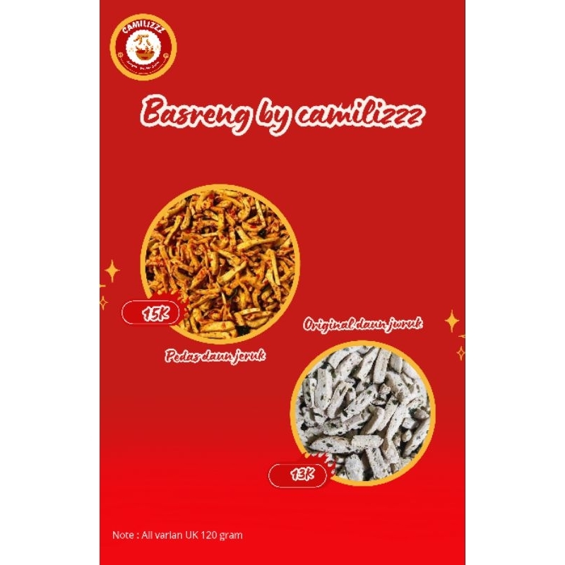 

Basreng Pedas 120 Gram | Bakso Goreng Renyah Gurih | Camilan By Camilizz