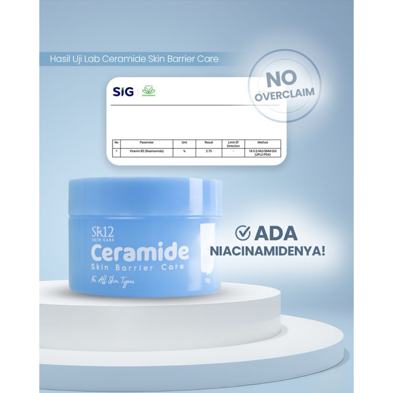 Pelembab Wajah/Nutrisi Skin Barrier CERAMIDE
