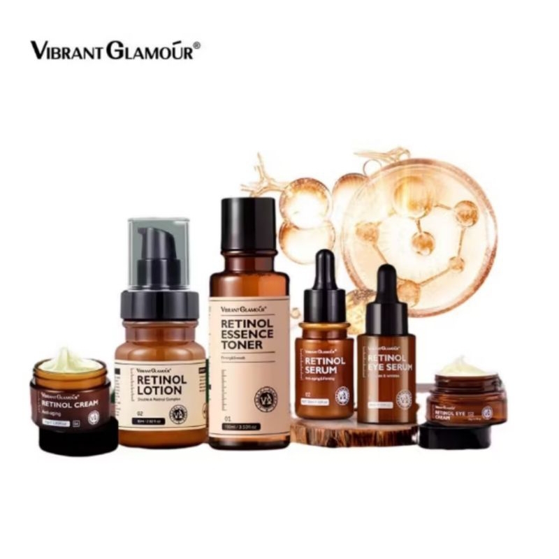 Krim Wajah Vibrant Glamour Retinol Cream Anti Aging 30 gr