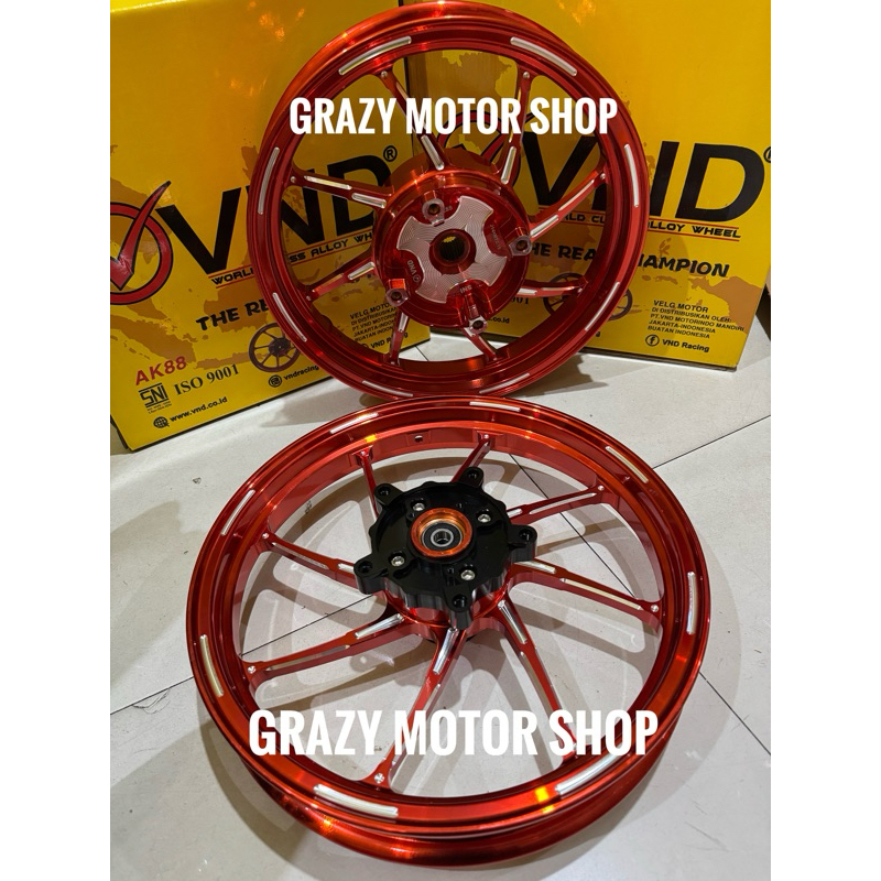 VELG VND AK 88 RING 14 AEROX & VELG VND AK 88 RING 14 PCX 160 & VELG VND AK 88 RING 14 NMAX