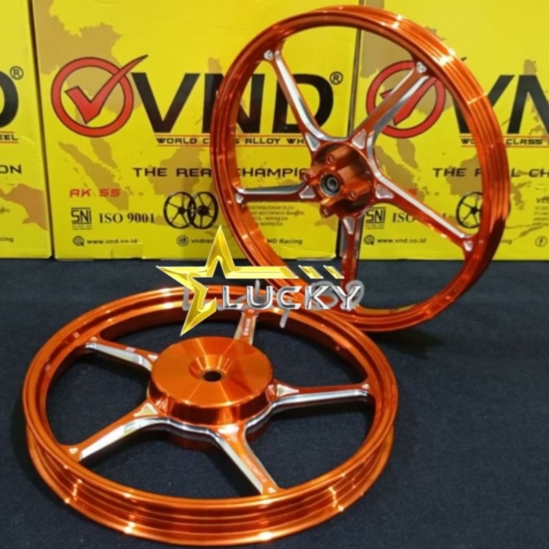 VELG VND AK55 RING 17 BEAT FI/BEAT KARBU/SCOPPY/GENIO/SPACCY RING 17/VELG PELEK SCOPPY/BEAT/SPACCY/G