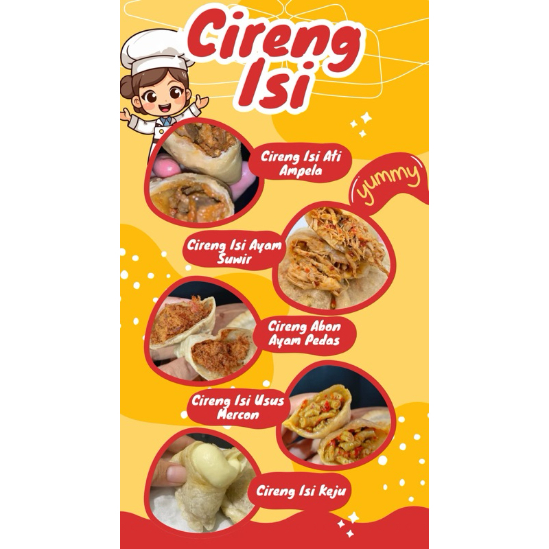 

Cireng Isi 5 pcs 150 g