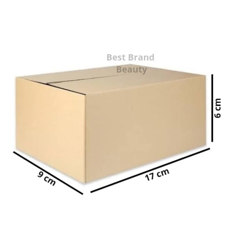 

Kardus Box Packing Polos 17cm x 9cm x 6cm - Dus Karton Baru [ Bisa Request Ukuran ] Kuat & Tebal