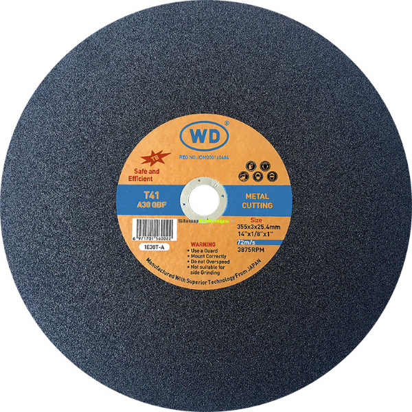 WD Cutting 14" Mata potong besi 14 inci Batu gerinda potong 14in WD Cut 14 inch cut off wheel