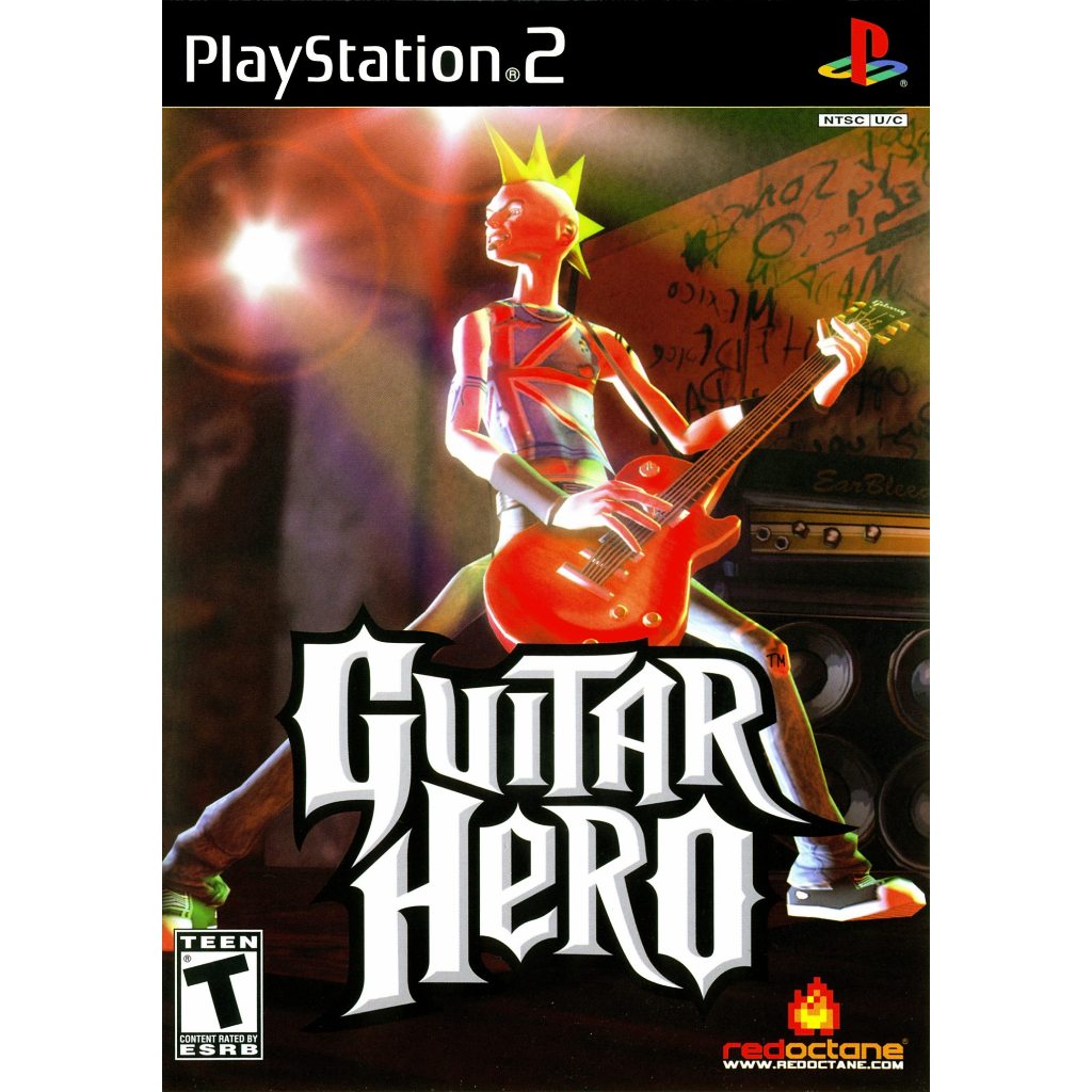 KASET PS2 GUITAR HERO
