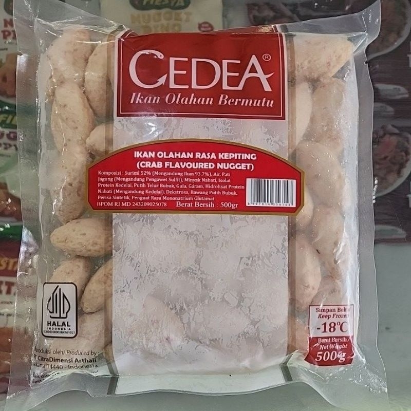 

CEDEA NUGGET KEPITING 500gr