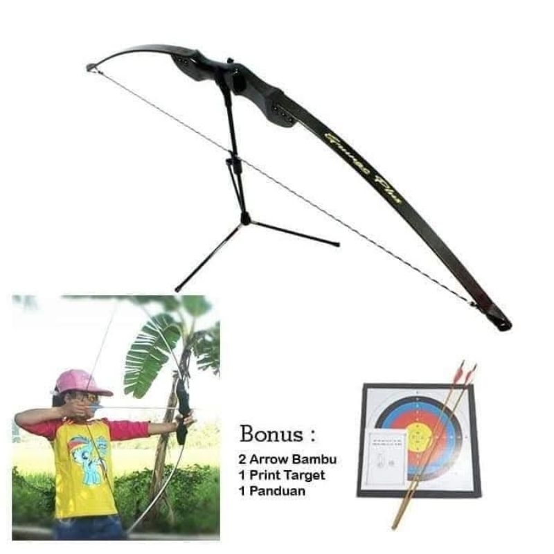 BUSUR PANAH ANAK RECURVE FIBER