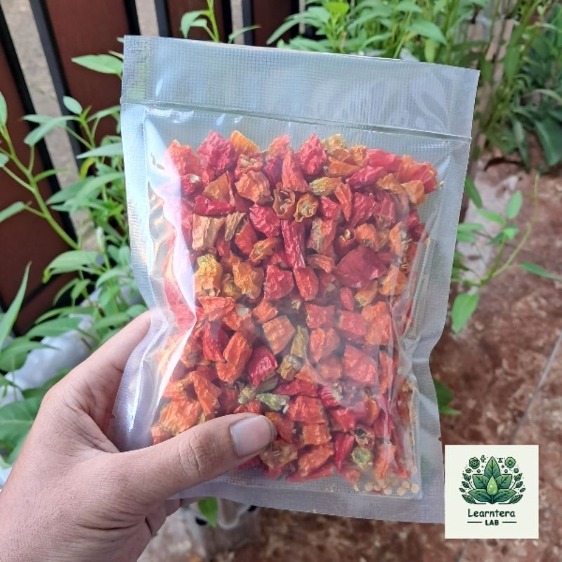 

cabai rawit setan kering - kualitas premium - 45 gram