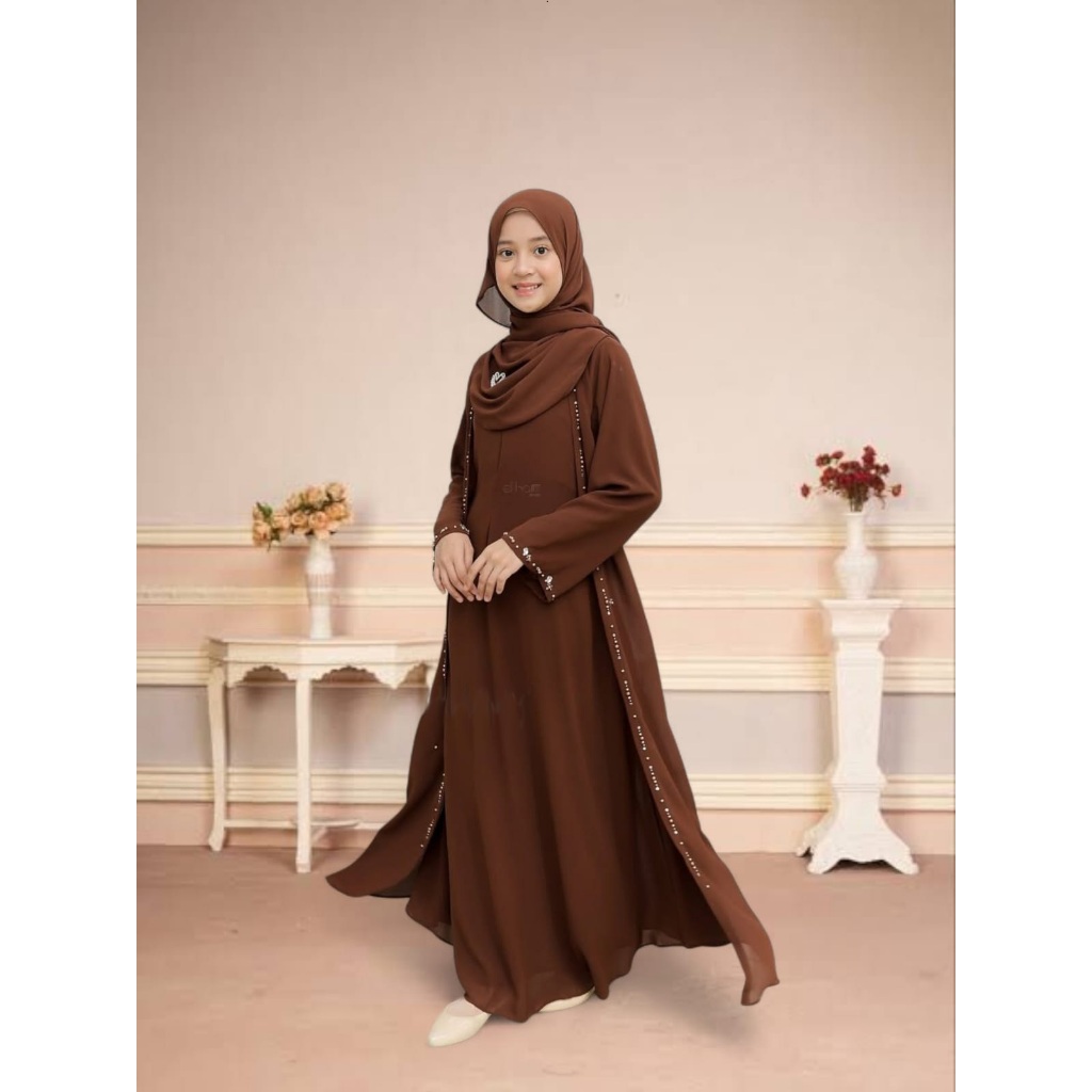 BEST SELLER MAHREEN SYARI GAMIS ANAK REMAJA, ABAYA YURIKA KIDS DRESS/GAMIS ANAK PEREMPUAN REMAJA