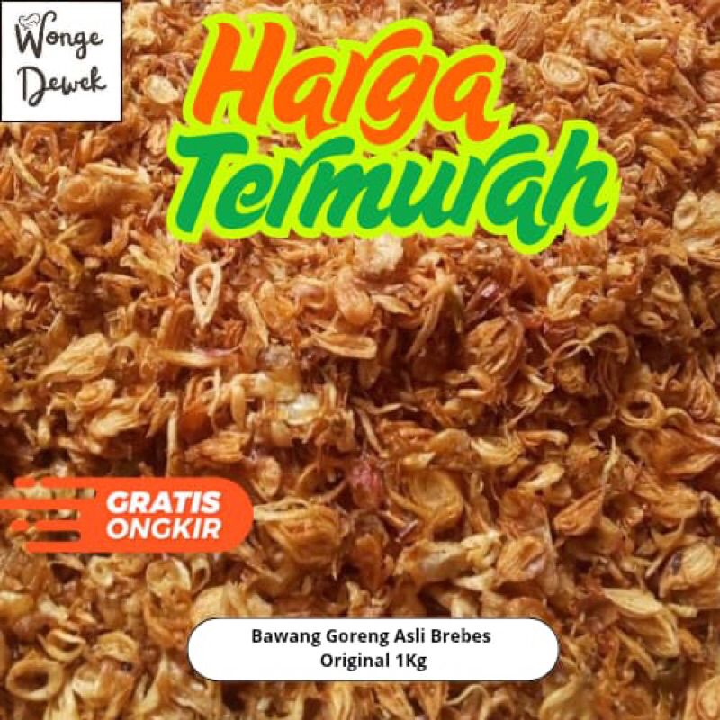 

Bawang Goreng Asli Brebes Original 10KG