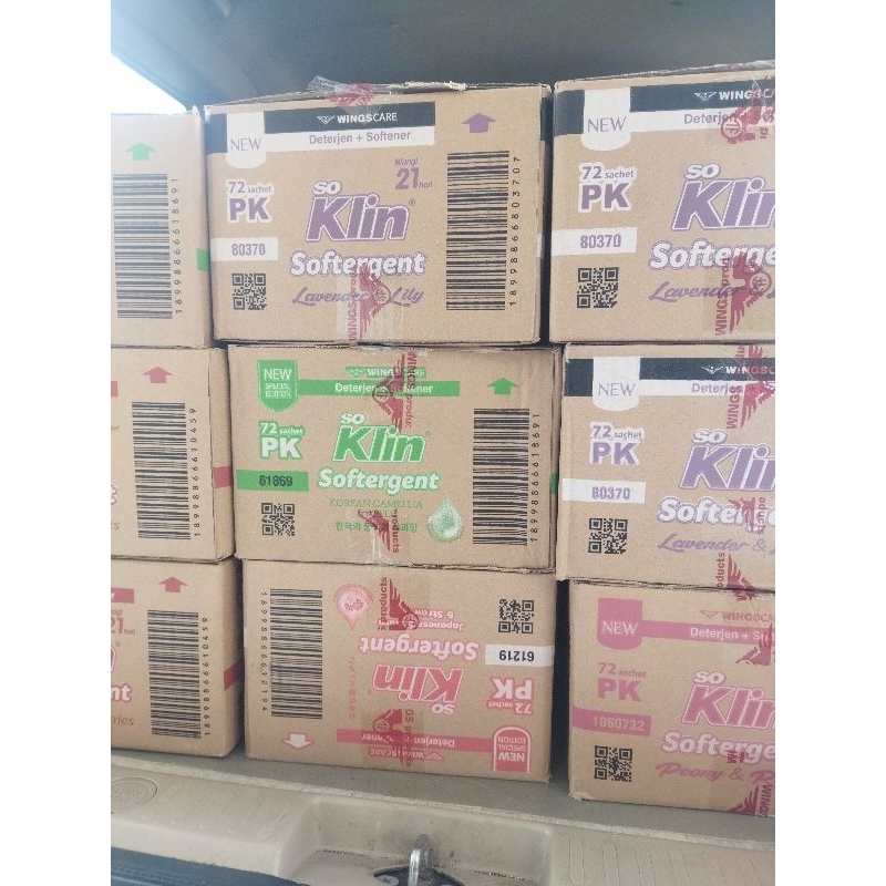 soklin PK. soklin renteng. 1dus