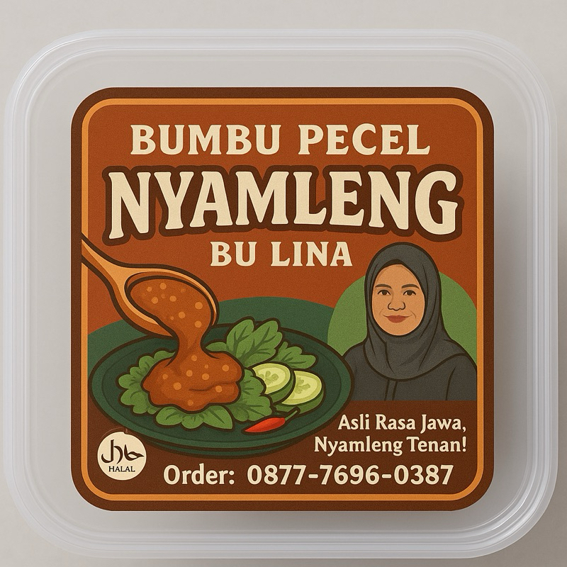 

BUMBU PECEL NYAMLENG bu Lina