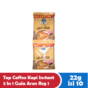

TOP COFFEE KOPI INSTANT 3 IN 1 GULA AREN RCG 10x22g