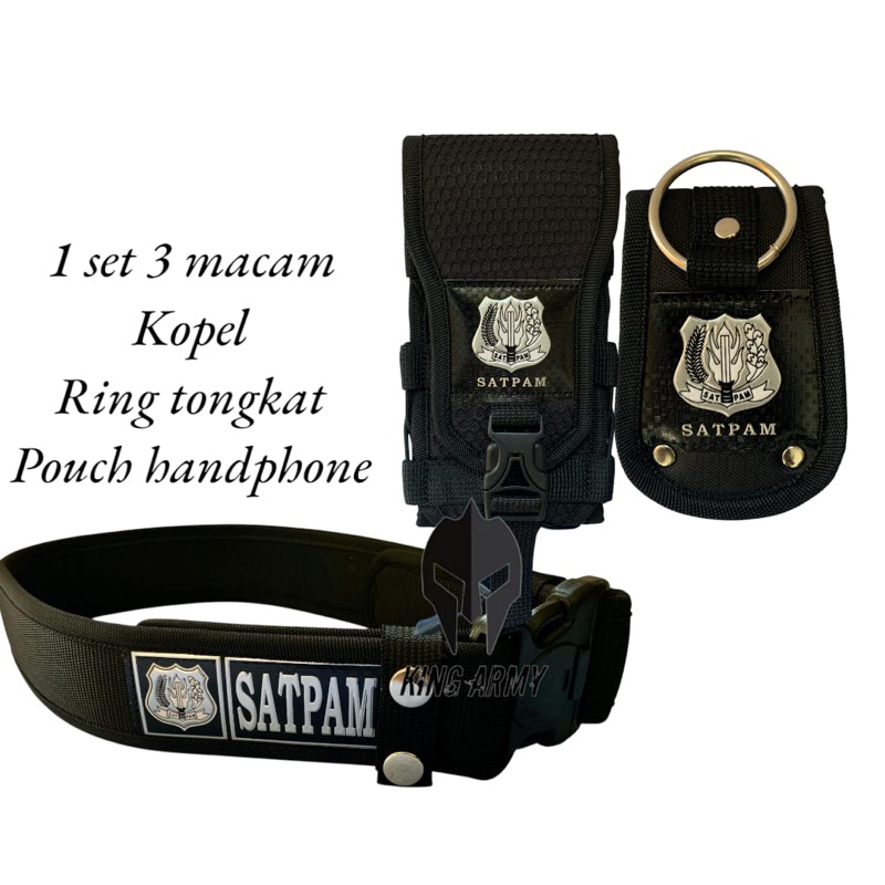 Kopel PDL 1 set Logo Satpam terbaru isi 3macam