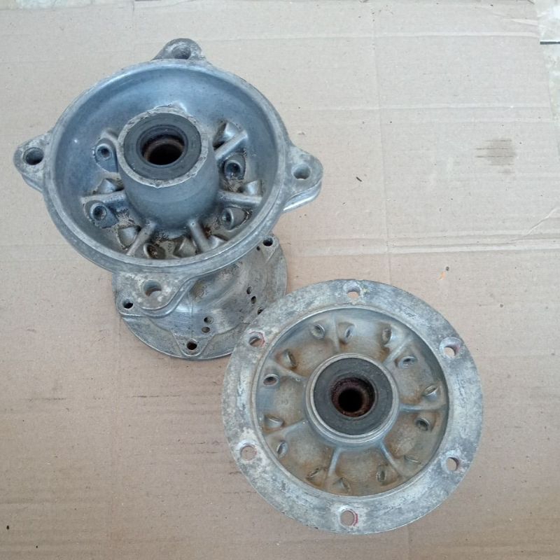 tromol depan belakang kawasaki KLX 150 original