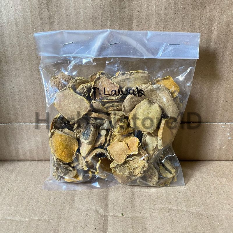 

Temulawak Kering Asli kemasan 100gram Herbal alami