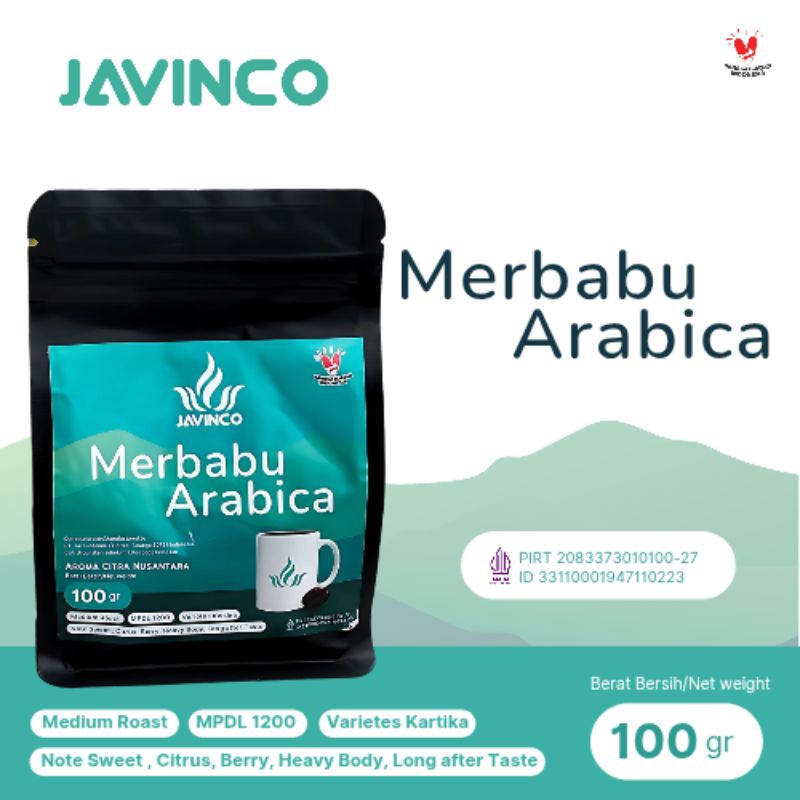 

JAVINCO At Home Merbabu Arabica 100 gr