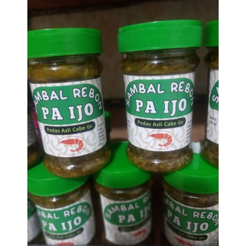 

SAMBAL REBON PA IJO