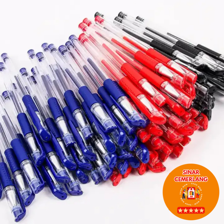 

SC Pena Gel Standard 0.5mm 1Pcs Pulpen Tinta Cair Alat Tulis Sekolah Kantor Pena Ujung Lancip ATK
