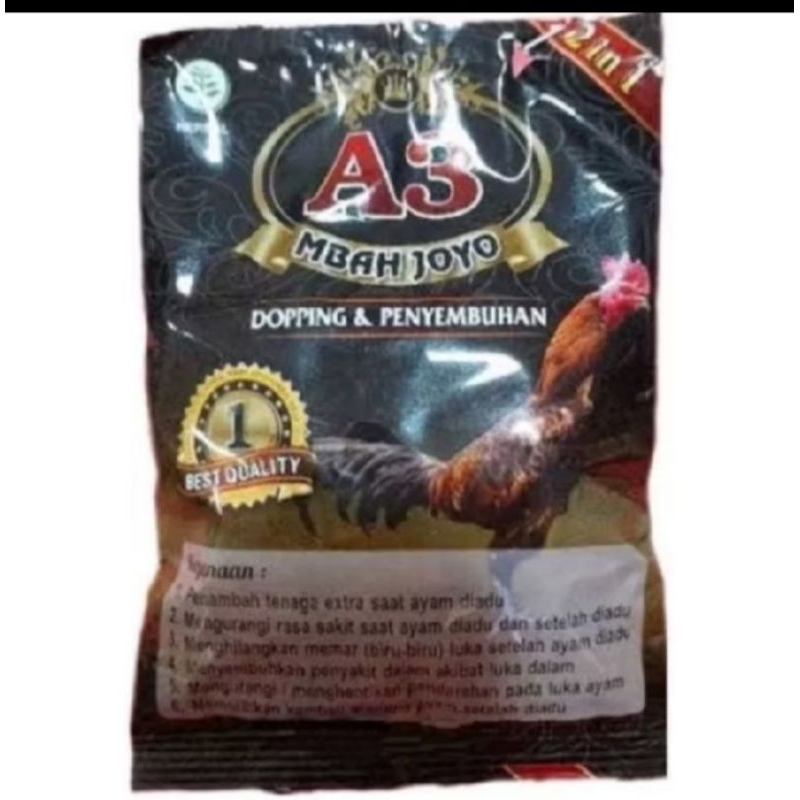 Mbah Joyo A3 jamu ayam aduan