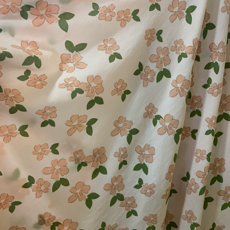 Kain katun Muslin - bahan katun premium- kain katun motif - bahan cotton muslin - kain bahan motif L