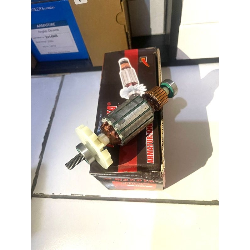 SPAREPART Armature Angker Hitachi Hikoki VTP13 VTP18 Angker Rotor Dinamo Mesin Bor Hitachi Hikoki VT