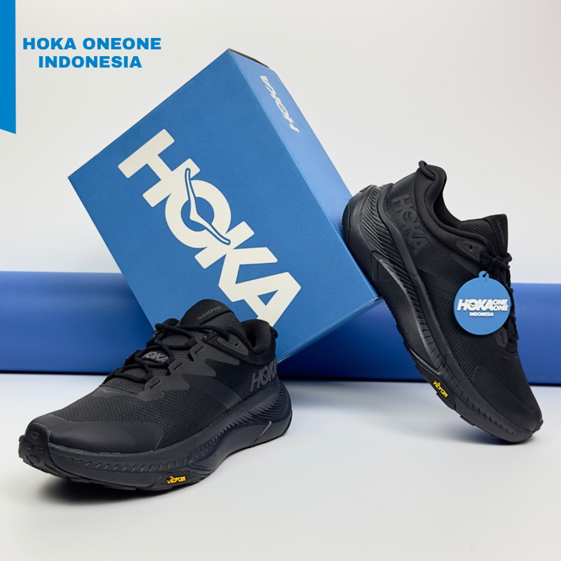Hoka Transport Men’s Running Shoes - Black / Black