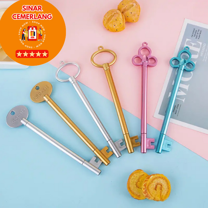 

SC Pulpen Gel Bentuk Variasi Kunci Pulpen Unik Pena Dekorasi Pulpen Anak Sekolah Pulpen Lucu Alat Tulis Sekolah