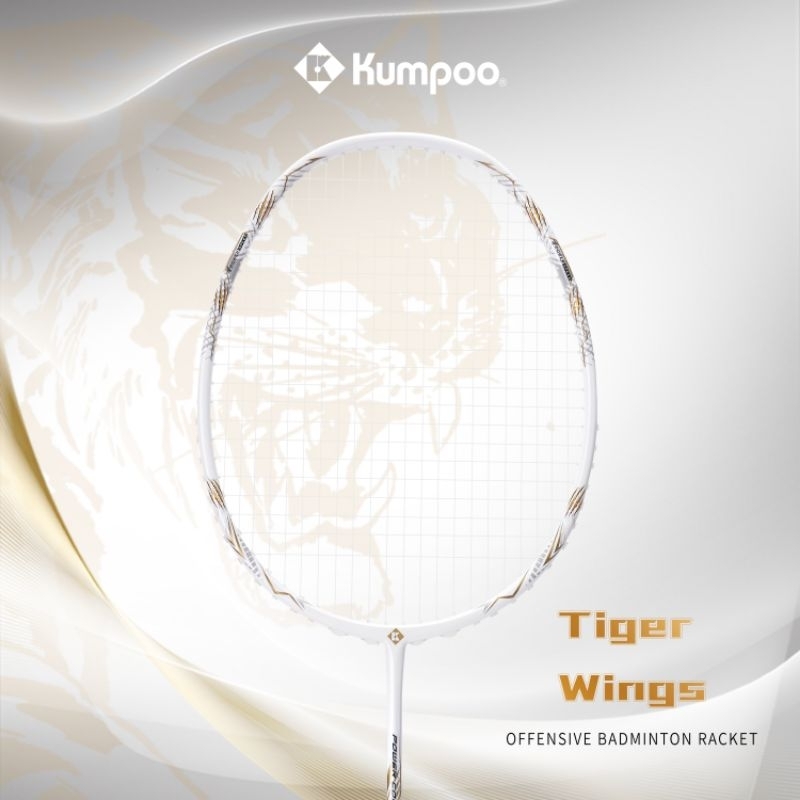 RAKET BADMINTON KUMPOO TIGER WINGS | ORIGINAL KUMPOO TIGER WINGS